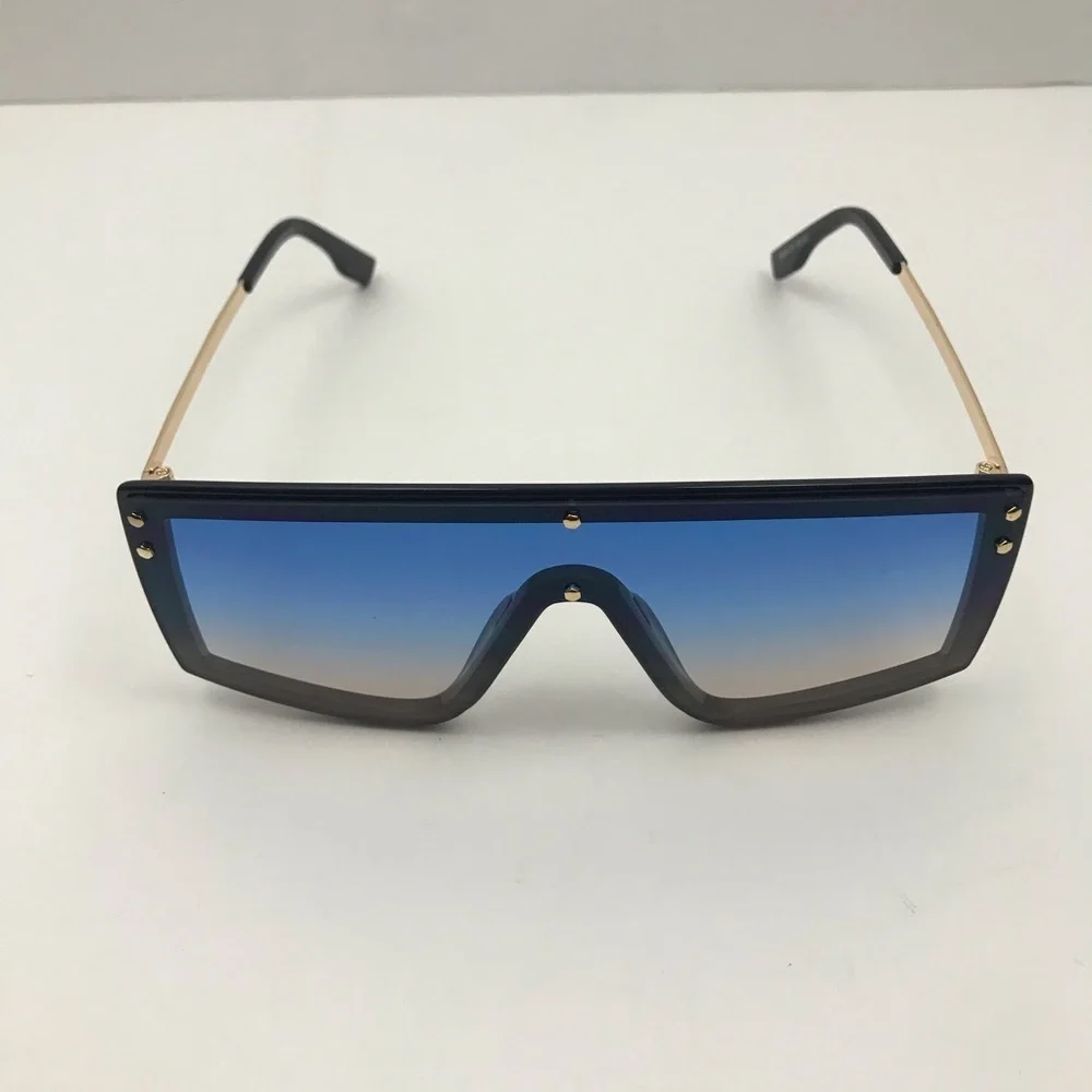 Big Frame Flat Top Sunglasses
